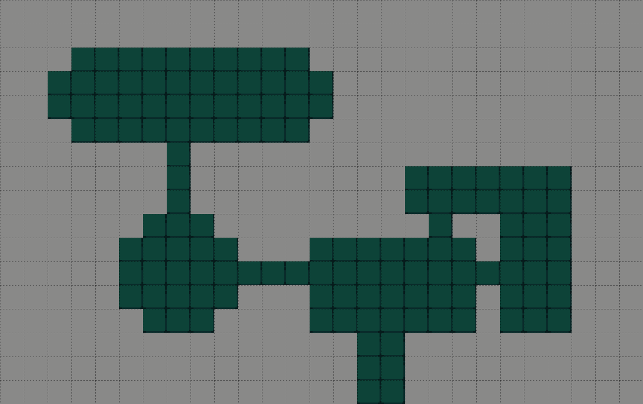 Example dungeon layout. Make your own!