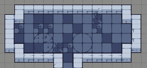 Floor with some random circles, that's better!