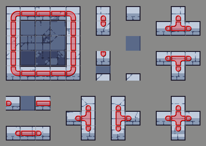 Walls set up as Terrain