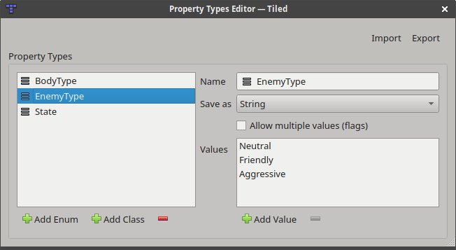 Custom Enum